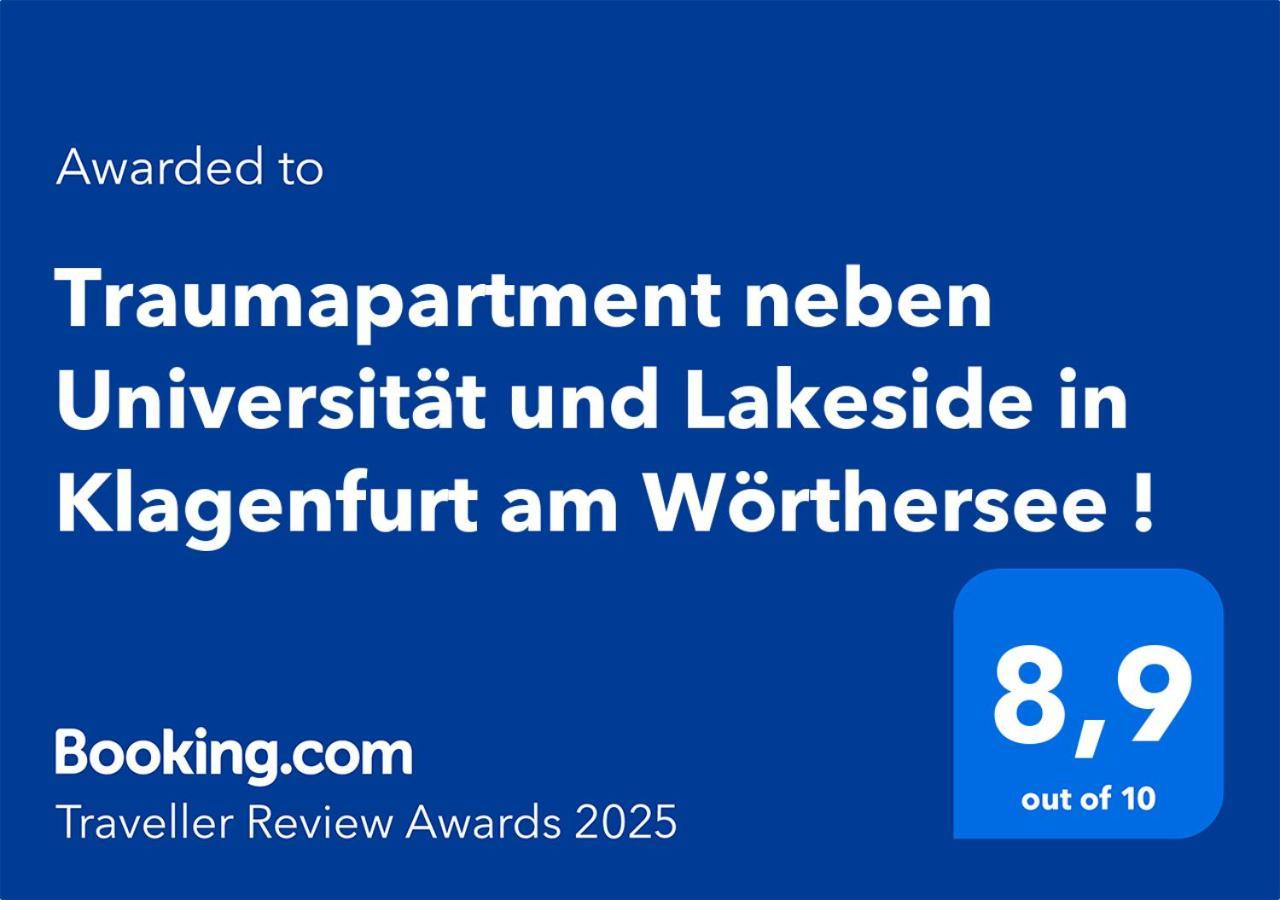 Traumapartment Neben Universitaet Und Lakeside In Klagenfurt Am Woerthersee ! Luaran gambar